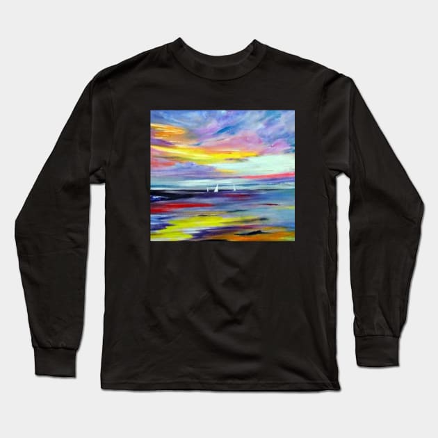 Ocean life Long Sleeve T-Shirt by ACGraphics